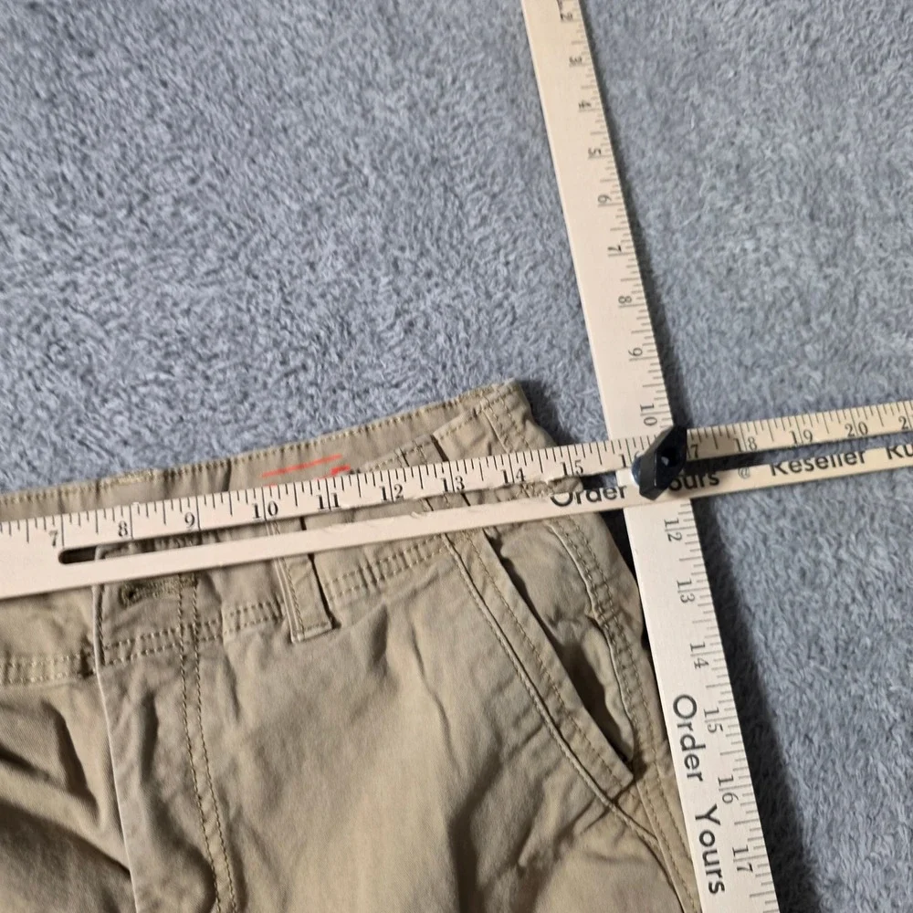 Urban Pipeline Mens 30 Cargo Shorts Khaki Tan SuperFlex Stretch Knee Length 2 Pk